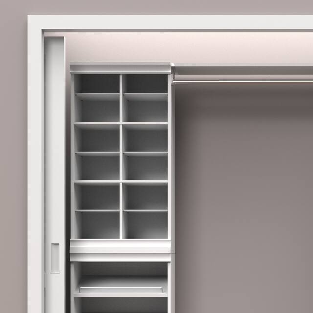 ClosetMaid Modular Closet Divided Shelf Unit
