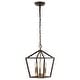 preview thumbnail 22 of 198, Marion Lantern Metal LED Pendant, by JONATHAN Y