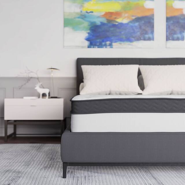 Hybrid Pocket Spring/Foam 12-inch Premium Mattress in a Box
