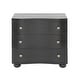 preview thumbnail 15 of 23, Christopher Knight Home - Modern Minimalist 23.62" Nightstand with Roller Glide Drawers & Solid Wood Legs, Versatile Home Use