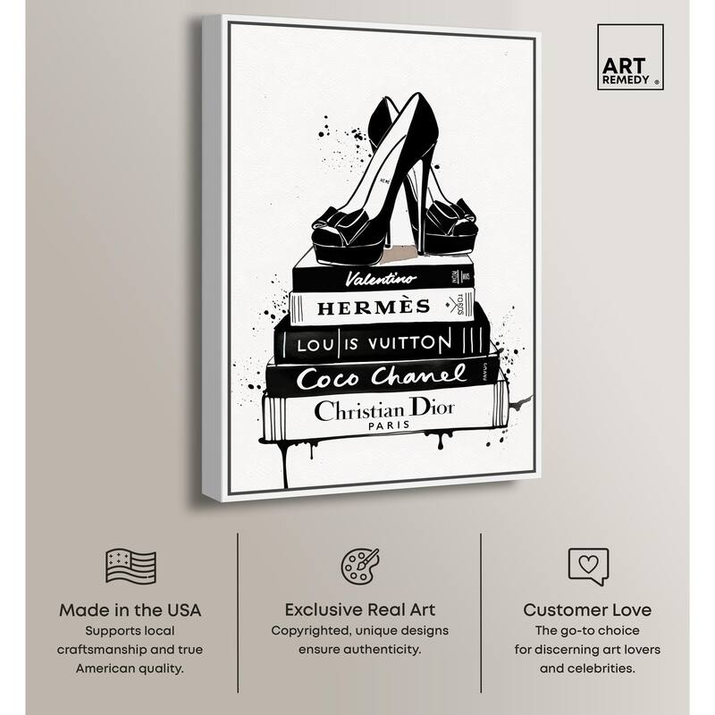 Heel's Blot Beauty Burst Canvas by Art Remedy