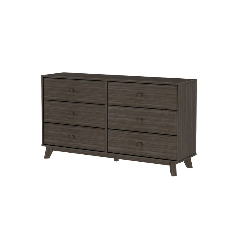 Max and Lily Solid Wood 6-Drawer Dresser