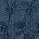preview thumbnail 2 of 1, Rizzy Home Indigo Blue Frayed Chevron Throw Pillow