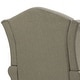 preview thumbnail 107 of 119, 31" W Modern Upholstered Linen Wing Back Accent Chair with Rolled Arm