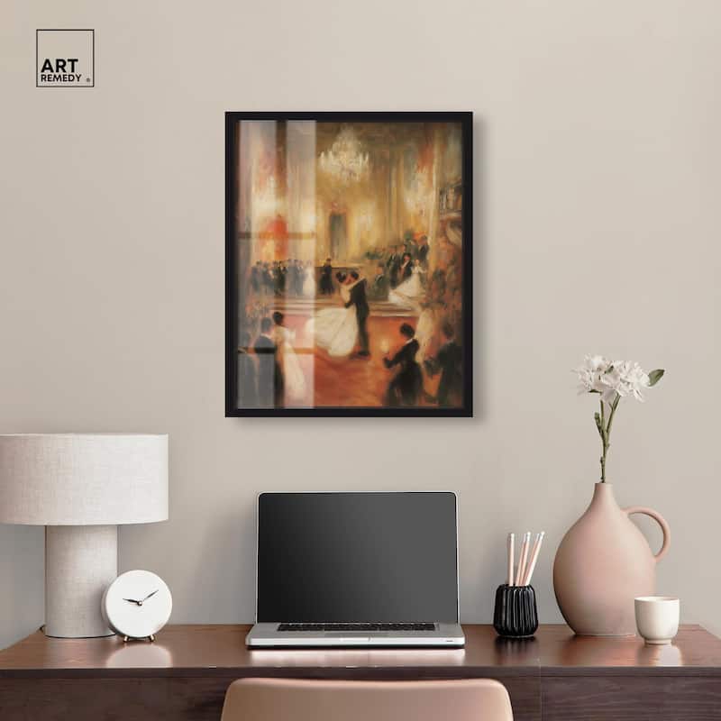 Ballroom Dance Shadowbox by Art Remedy