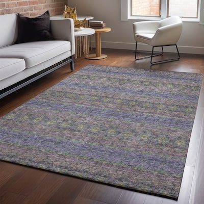 Premium Washable Super Soft Boho Stripes Mayfield Rug