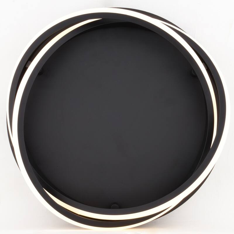 Vaxcel Lighting T0778 North End 13" Wide LED Flush Mount Drum Outdoor