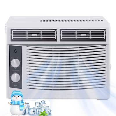 5000 BTU Window Air Conditioner, Reusable Filter, 110-115V