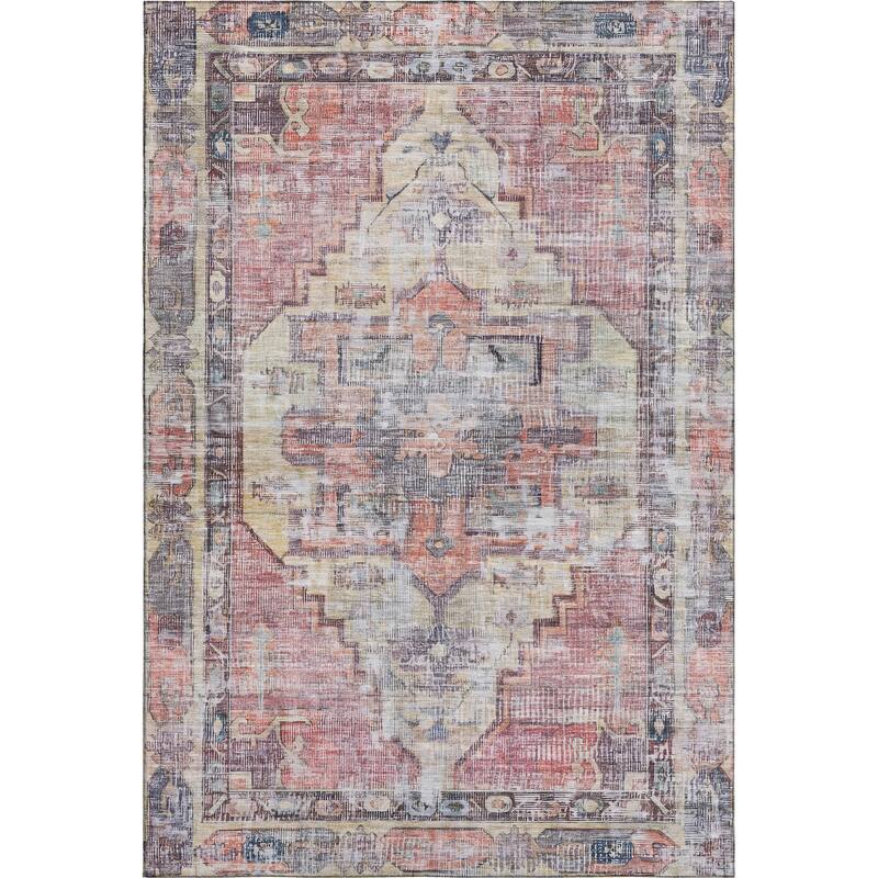 Premium Washable Super Soft Vintage Traditional Mayfield Rug