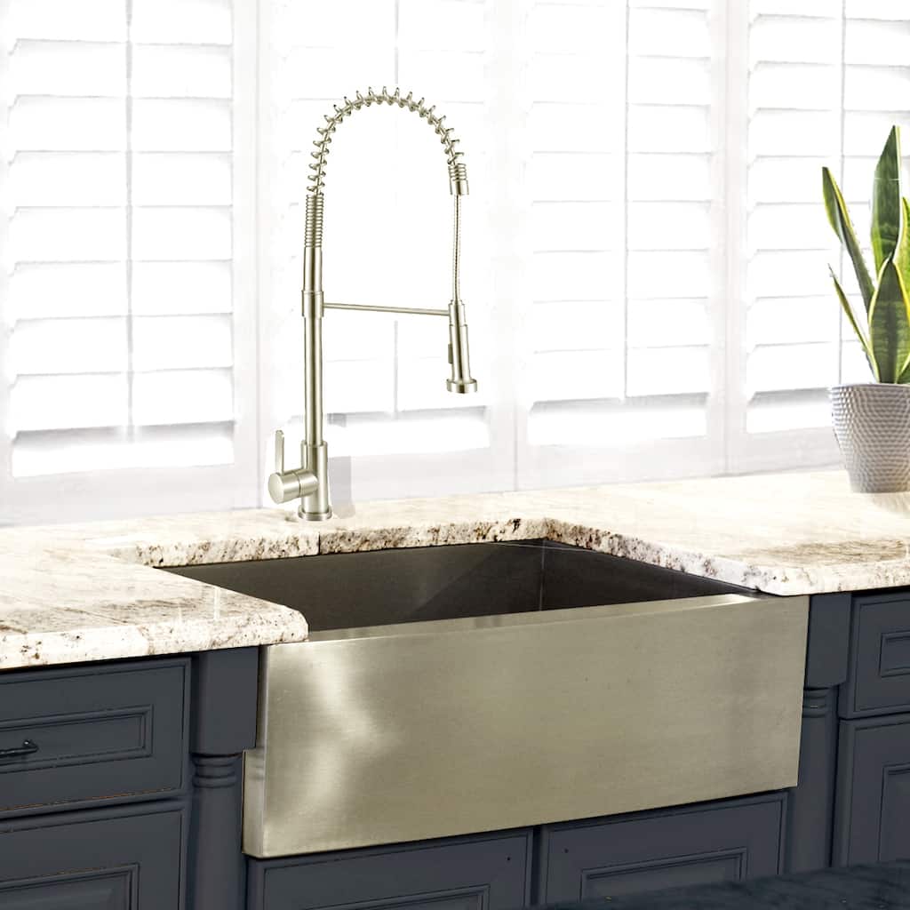 Stainless Steel 30-inch Farmhouse Apron Sink