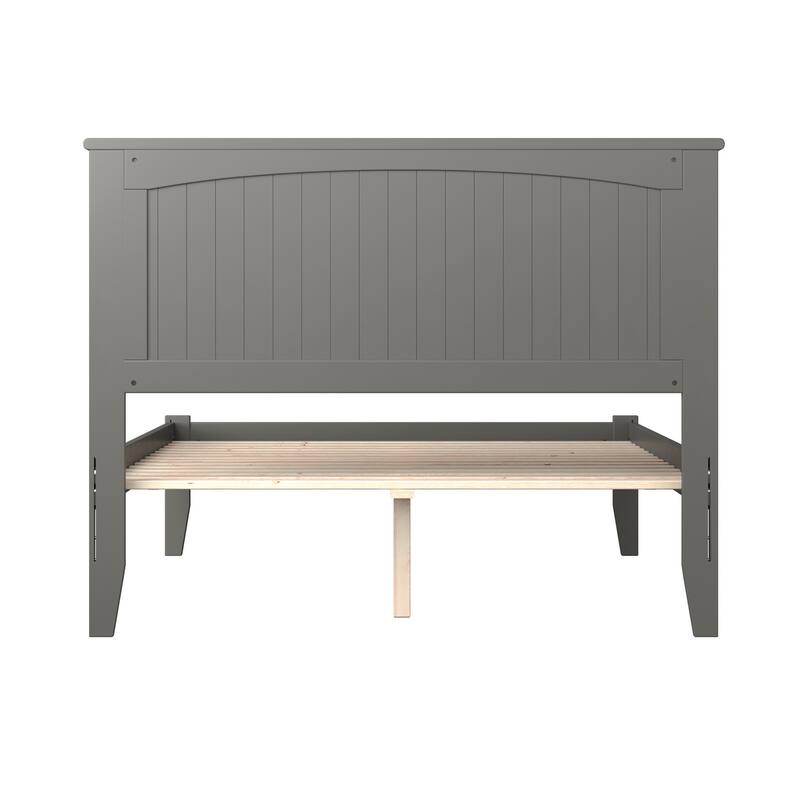 Nantucket Full Platform Bed in Grey