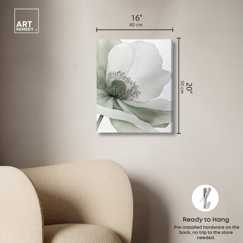 Delicate Stamen I Canvas by Art Remedy, Gallery Wrapped