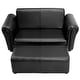 preview thumbnail 6 of 8, Costway Kids Sofa Armrest Chair Couch Lounge in Black
