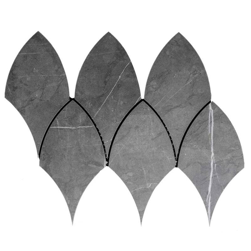 The Tile Life Stately Duchess 8x12 Charming Amber Polished Porcelain Floor, Wall & Backsplash Tile