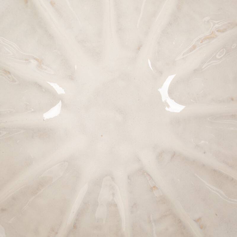 Stoneware Flower Bowls