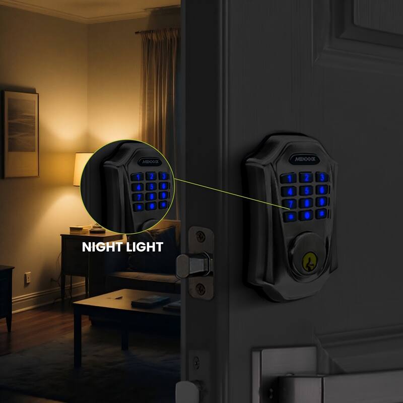 Smart Lock with Auto-Lock, Bluetooth and App Control