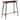 Finnick Rectangular 47-inch Pub Height Bar Table Walnut