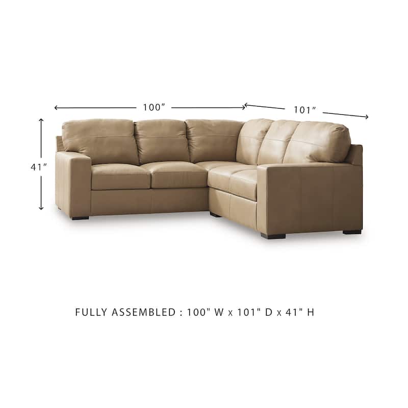 Signature Design by Ashley Bandon Brown 2-Piece Sectional