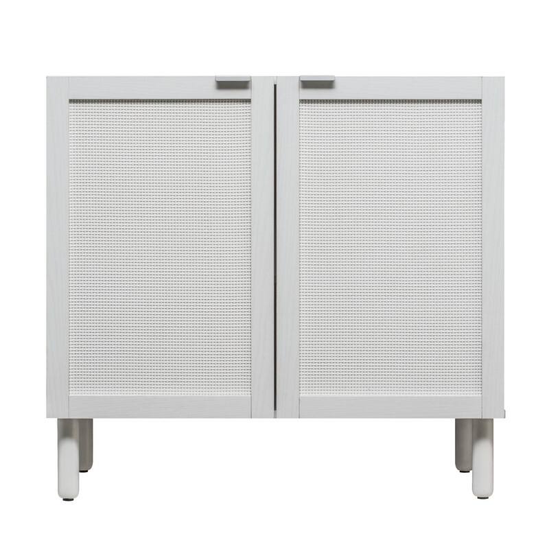 Orre White Cabinet 2 Door