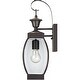preview thumbnail 2 of 2, Medici Bronze One Light Outdoor Wall Lantern from the Oasis Collection