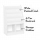 preview thumbnail 8 of 25, RiverRidge Kids Bookshelf and Toy Storage Organizer with 4 Racks and 2 Cubbies for Playroom, Nursery