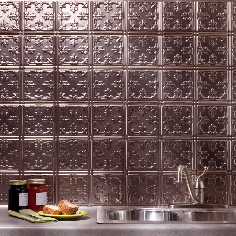 FASÄDE Traditional Style 10 Decorative Vinyl Backsplash Panel