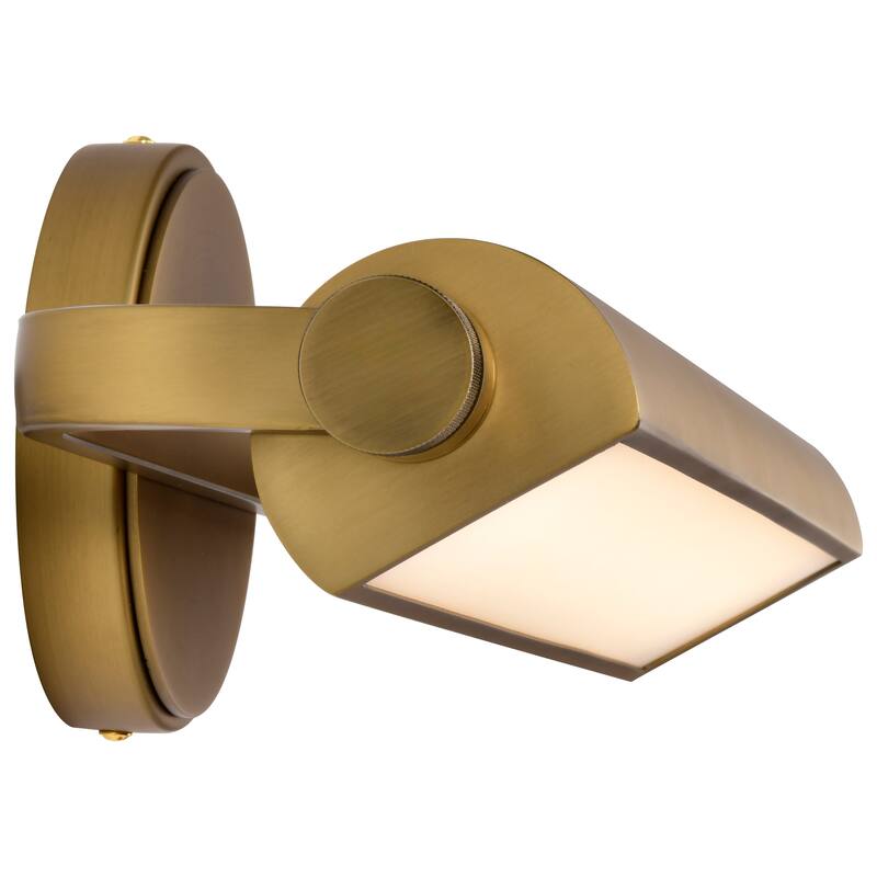 Auden 18 Inch LED Vanity 3 CCT Selectable Vintage Brass Finish Acrylic Lens - Vintage Brass