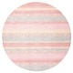 preview thumbnail 44 of 44, SAFAVIEH Handmade Kids Sandugash Wool Rug 5' Round - Light Blue/Pink - Round
