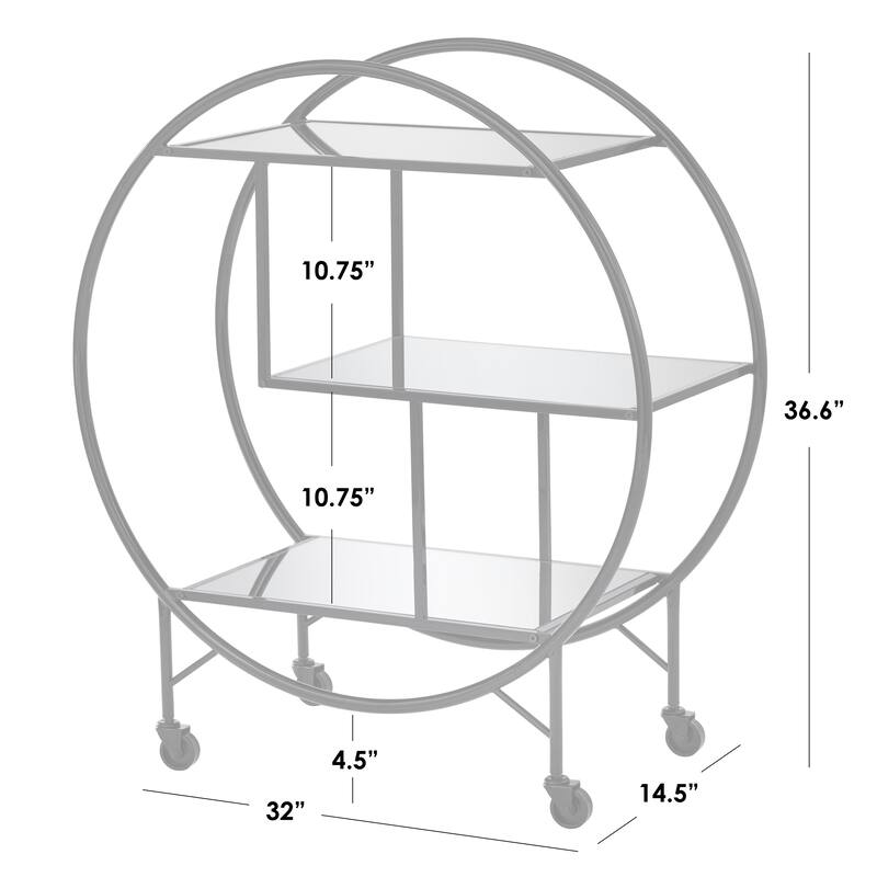 Lifestorey Bayley Bar Cart