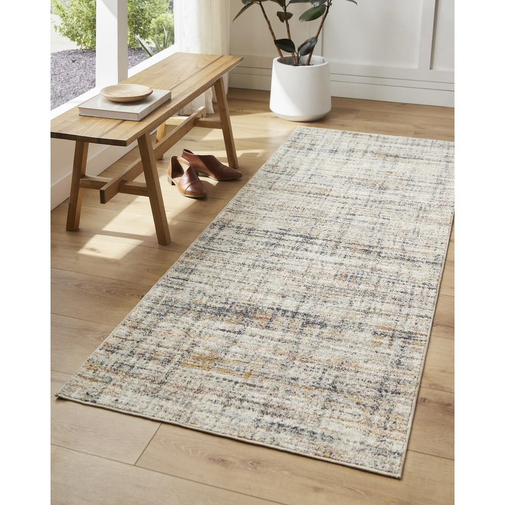 Livabliss Casual Beckham Abstract Area Rug