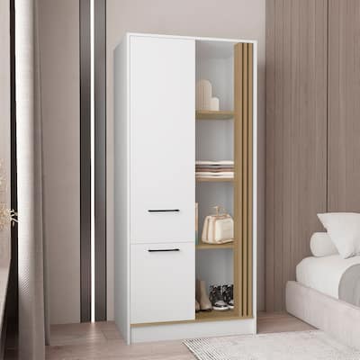 Vance Armoire Natural Oak - N/A