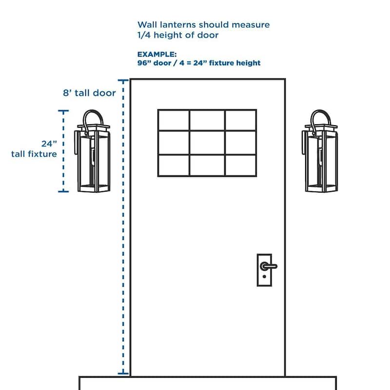 Watch Hill Collection One-Light Textured Black and Clear Seeded Glass Farmhouse Style Large Outdoor Wall Lantern