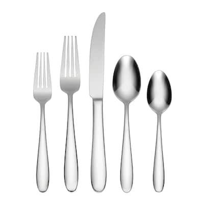 Eve 42 Piece Everyday Flatware Set, Service For 8
