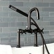 preview thumbnail 30 of 30, Concord Deck Mount Clawfoot Tub Faucet