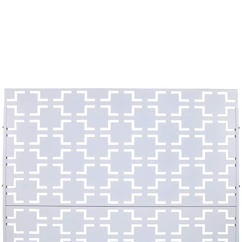 Outdoor & Indoor Privacy Screen Metal Privacy Screen 76" H×48" W