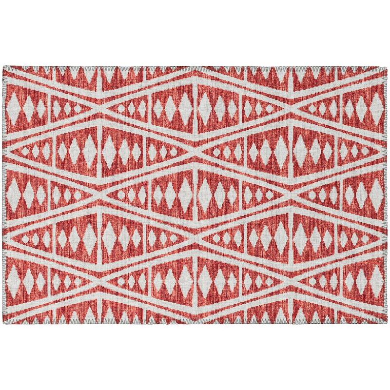 Indoor/ Outdoor Addison Yuma Southwest Tribal WashableArea Rug