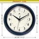 preview thumbnail 83 of 195, Infinity Instruments Round Retro Kitchen Wall Clock by Infinity Instruments