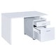 preview thumbnail 18 of 22, Irving 2-drawer Office Desk with Cabinet