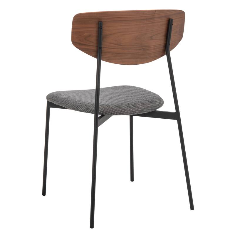 SAFAVIEH Noemie Mid-Century Dining Chair (Set of 2) - 20" W x 18.8" L x 32.5" H - 20Wx19Dx33H