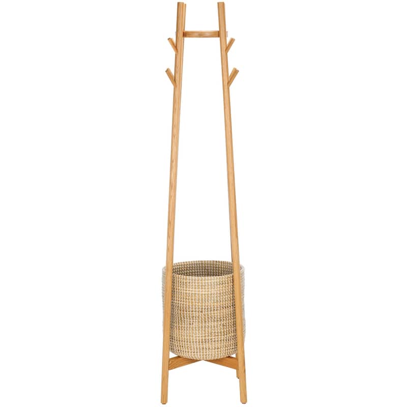SAFAVIEH Couture Fadia 63" Coat Rack - 19" W x 19" D x 63" H - 19Wx19Dx63H