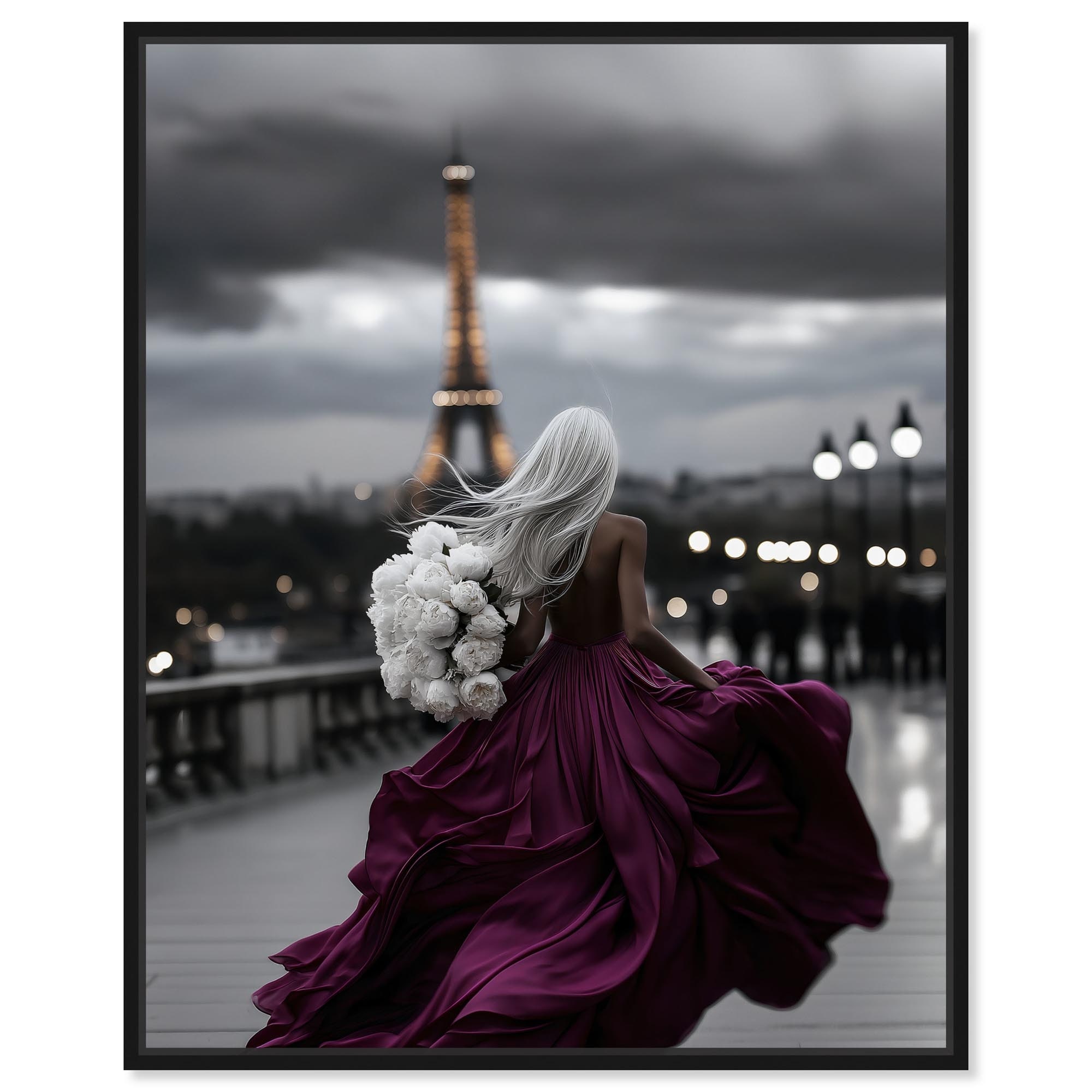 City of Love Canvas by Art Remedy