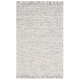 preview thumbnail 20 of 44, SAFAVIEH Natura Irinka Wool Fringe Rug 4' x 6' - Sage/Ivory - Rectangle