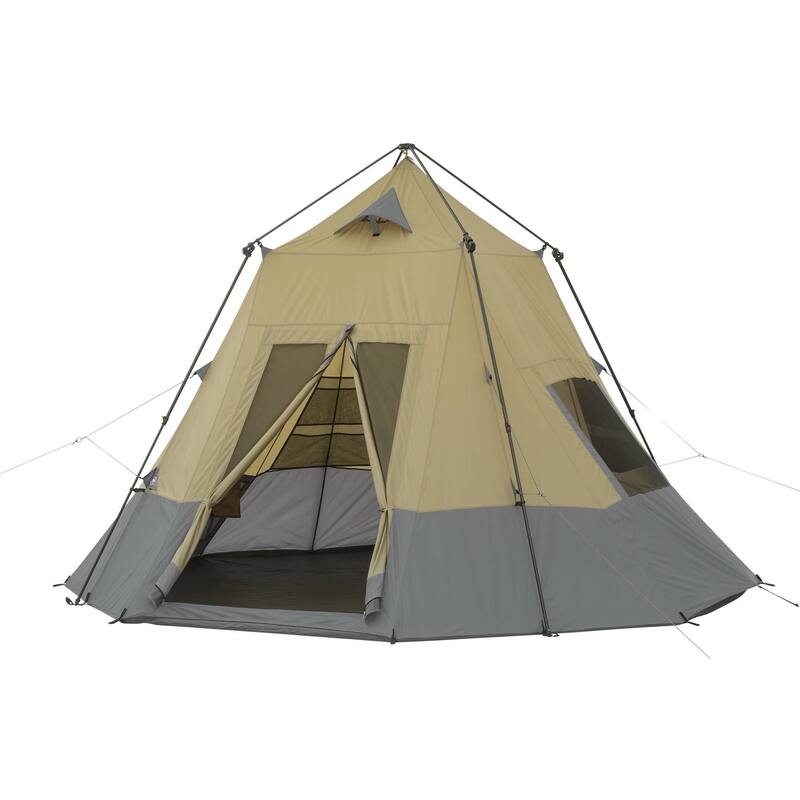 12 'x 12' simple 7-person Tepee tent - Grey