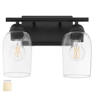 Quorum International 5112-2 Lacy 2 Light 13" Wide Vanity Light