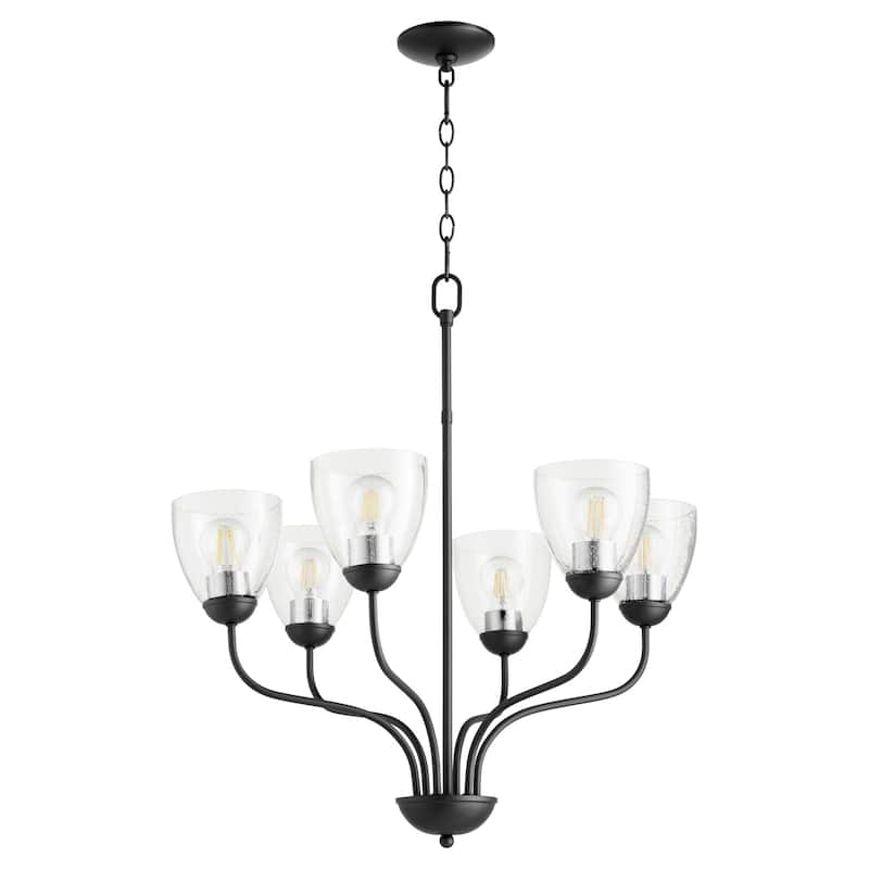 Quorum International 6 Light 25" Wide Chandelier