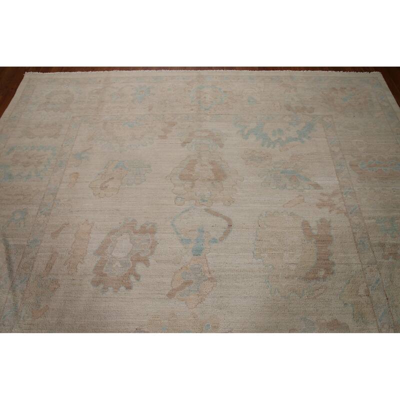 Vegetable Dye Oushak Rug Hand-knotted Wool Carpet - 8'3"x 10'0"