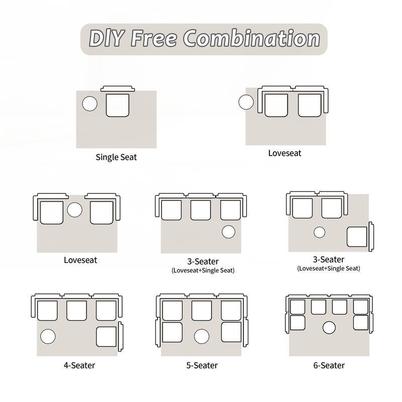 Compression Sofa,Convertible Floor Sofa Bed with Fixed-Shape Frame - Beige