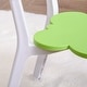 preview thumbnail 10 of 9, Qaba Kids Table and Chair Set 5 Piece Toddler Furniture Cartoon Pattern, Multicolor - 30" x 21.5" x 19.5"