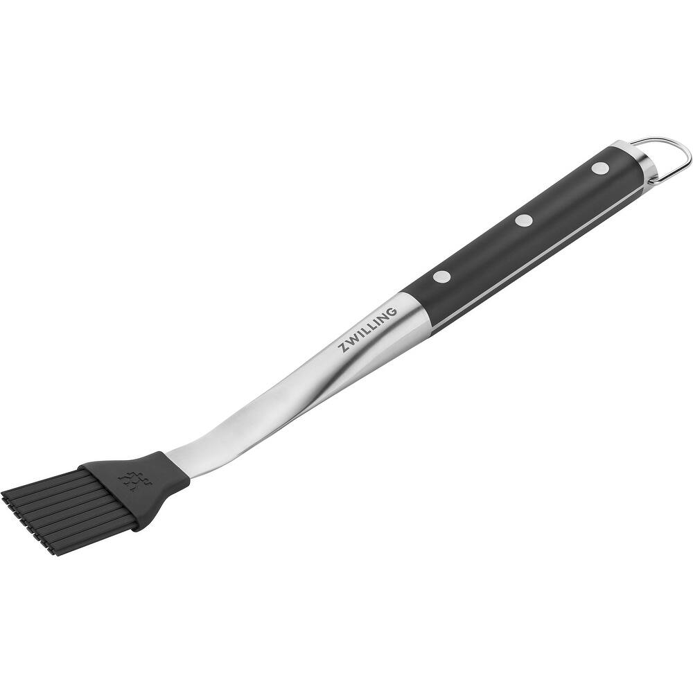 ZWILLING BBQ+ 16-inch Silicone Basting Brush with Stainless Steel Handle - 1 unit
