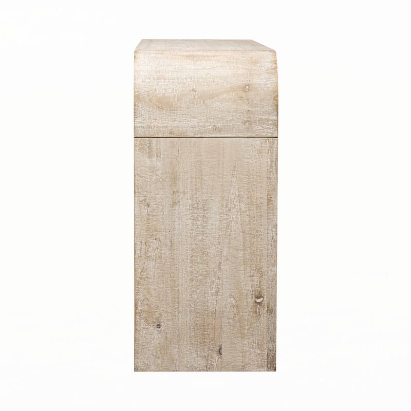 Console Table Entryway Table, Natural Wood Wash